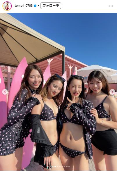板野友美のインスタグラムから