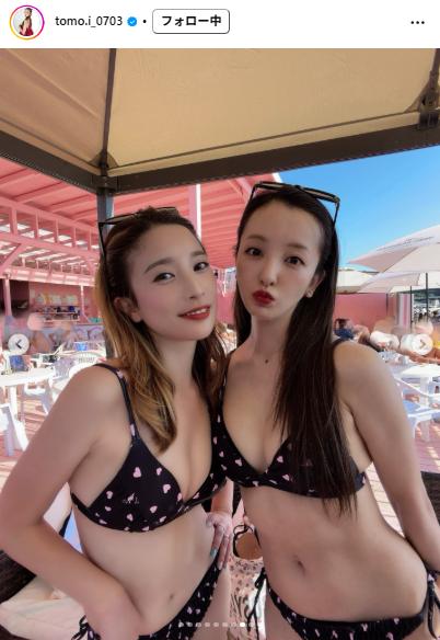 板野友美のインスタグラムから