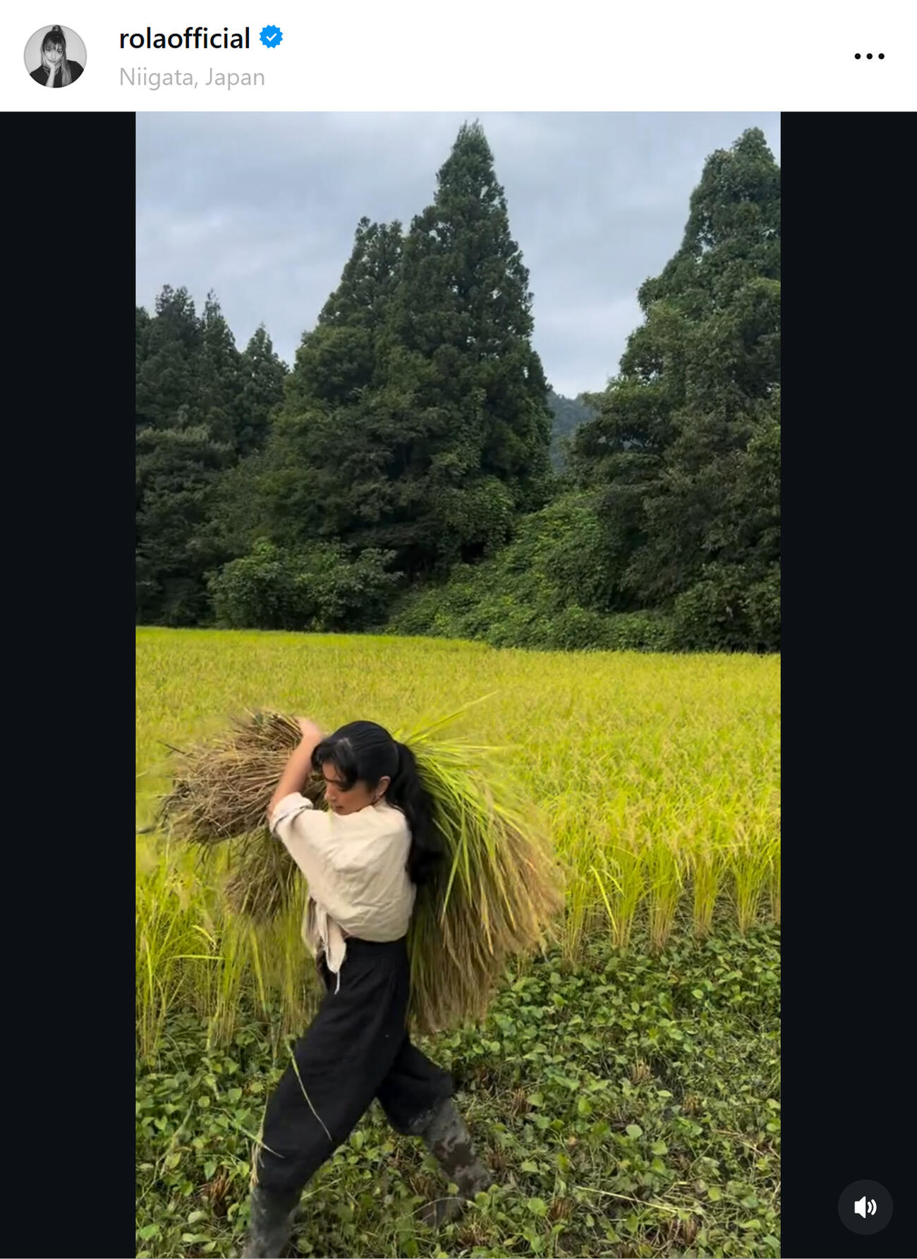 ローラのインスタグラムから