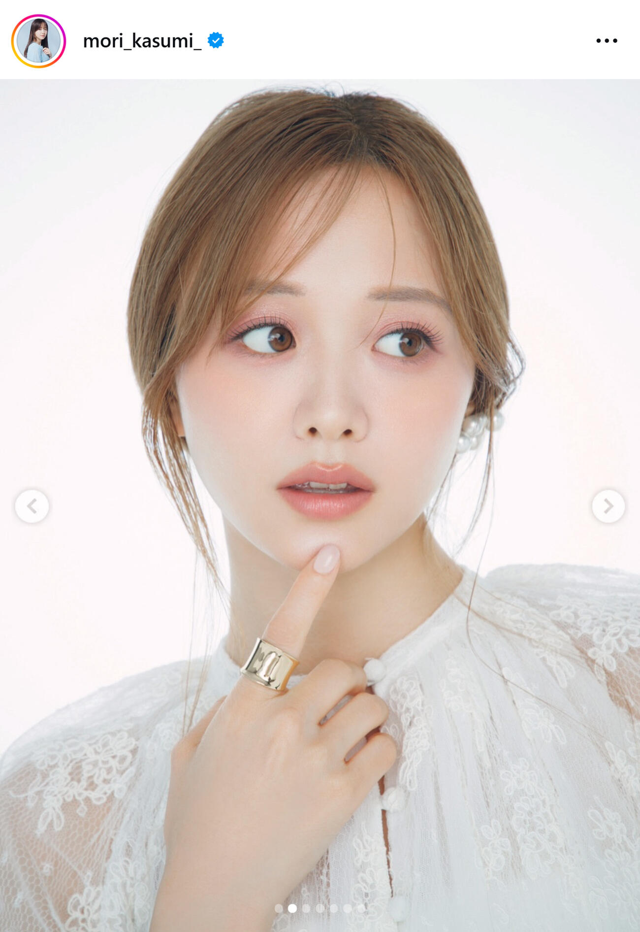 森香澄のインスタグラムから