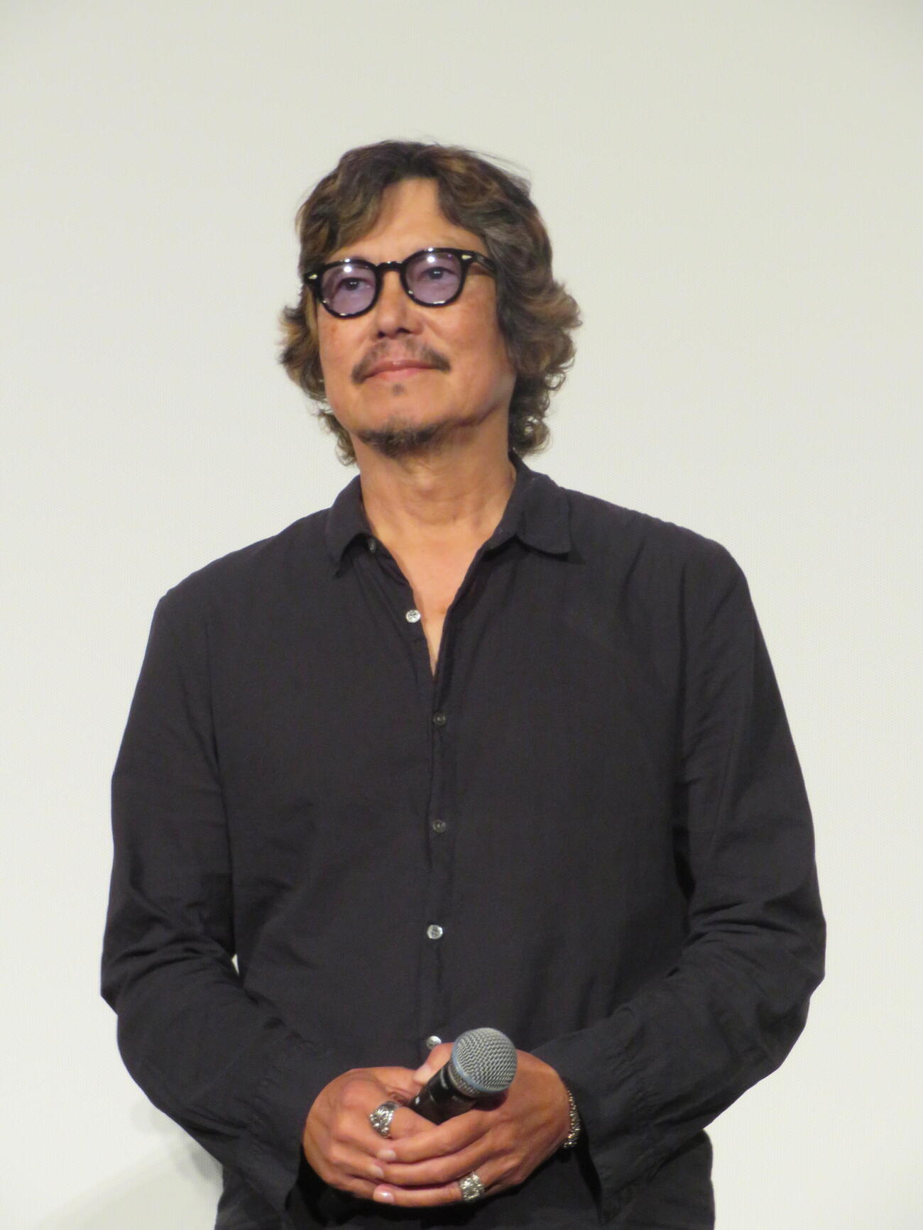 映画「undo」＋「PICNIC」4Kリマスター公開記念舞台あいさつに登壇した豊川悦司（撮影・村上幸将）