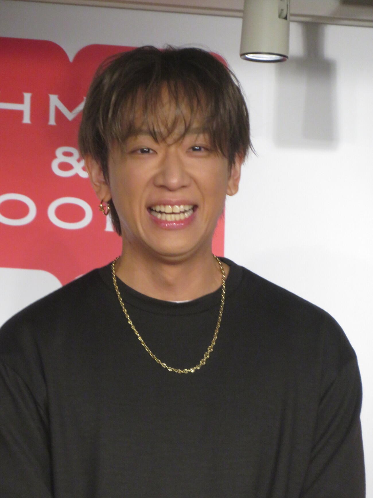 「NEWS小山慶一郎×みきママの超簡単おうちごはんレシピ　小山姉弟の食卓」に出席した小山慶一郎（撮影・川田和博）
