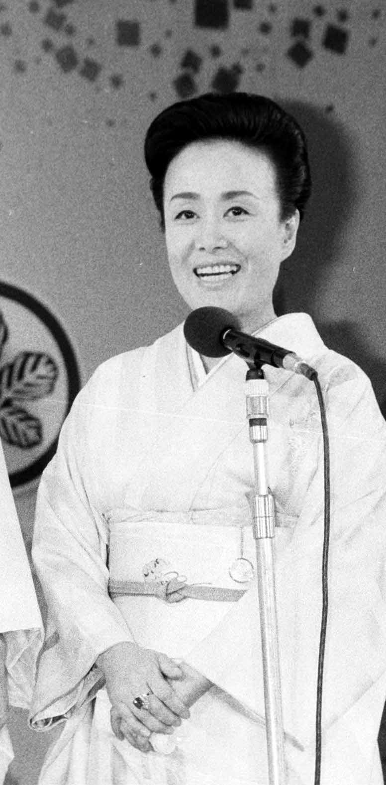 美空ひばりさん（1986年撮影）