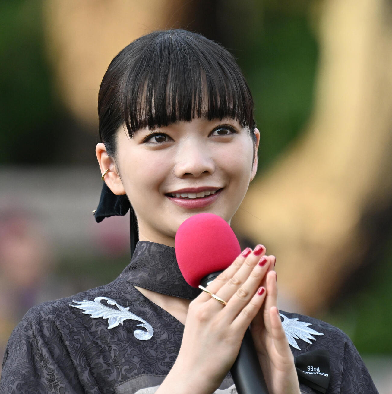 見上愛（26年5月撮影）