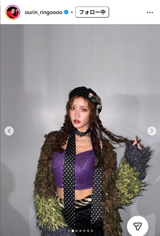 王林のインスタグラムから