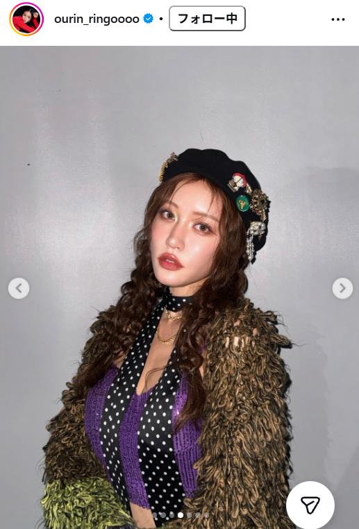 王林のインスタグラムから
