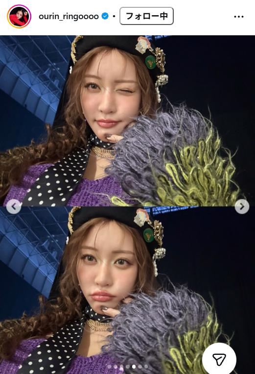 王林のインスタグラムから