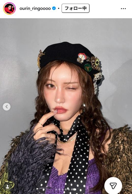 王林のインスタグラムから