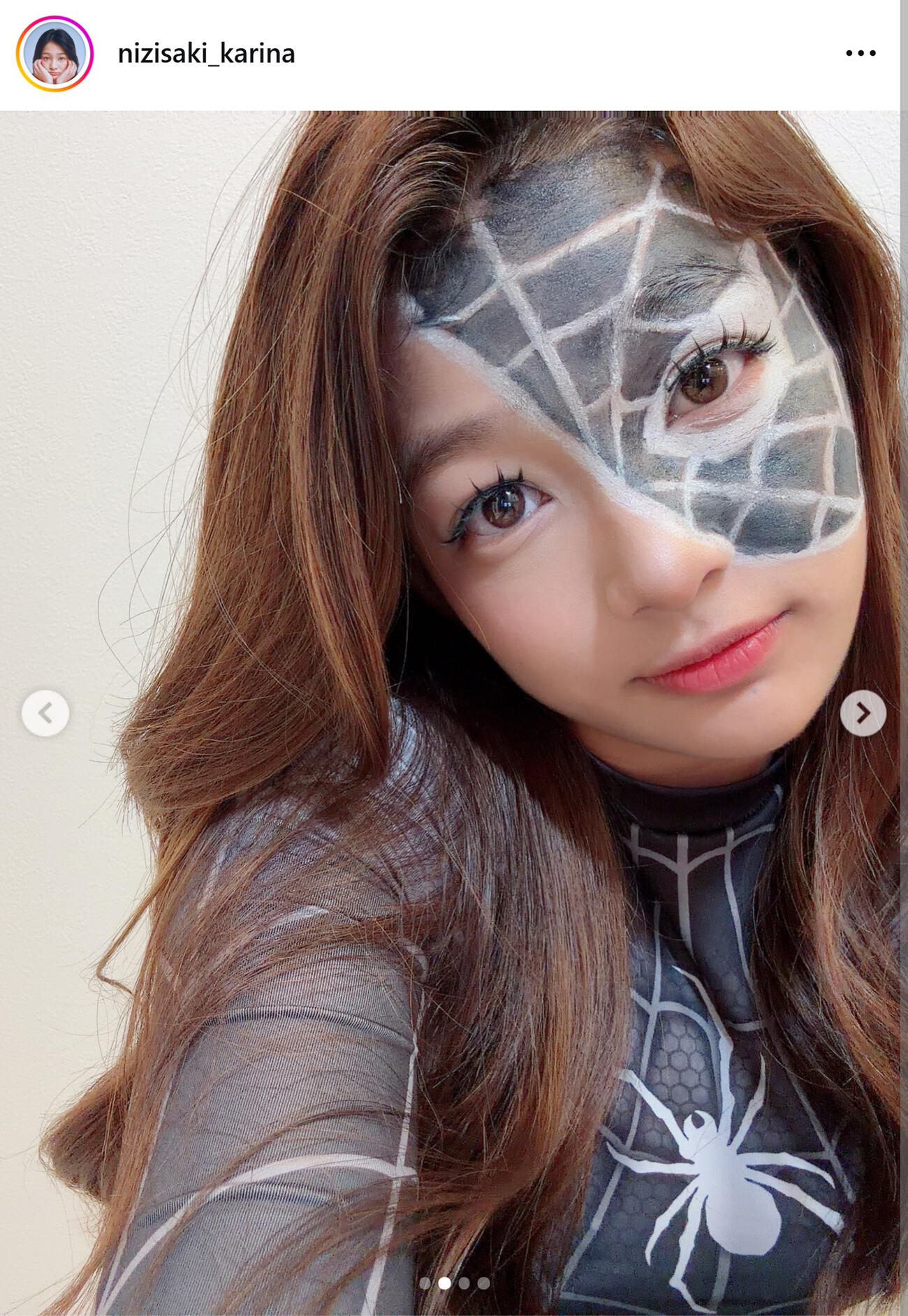 虹咲カリナのインスタグラムから