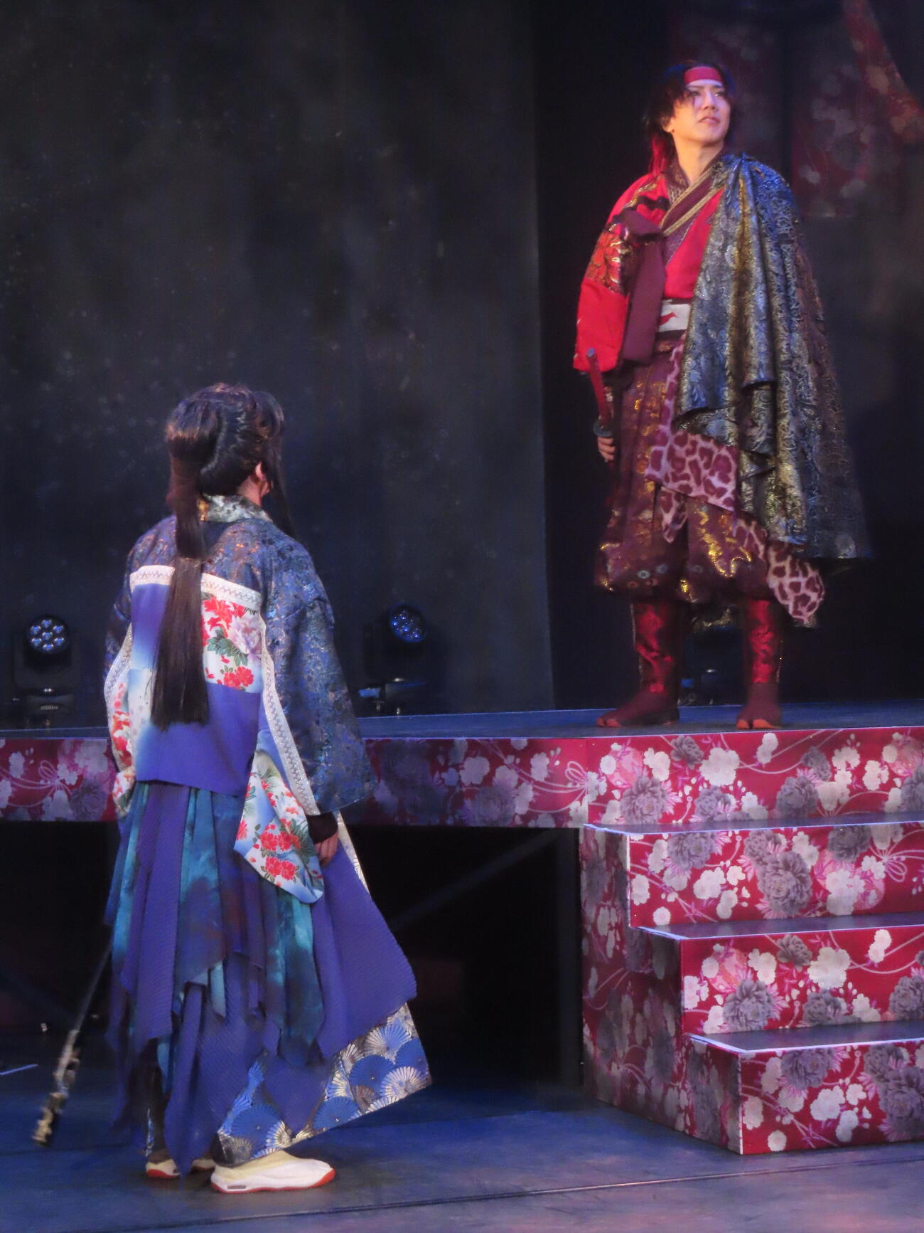 「オレノカタワレ～紅蓮の章～」ゲネプロに臨んだ大野紘幸（左）と村瀬文宣（撮影・鎌田良美）
