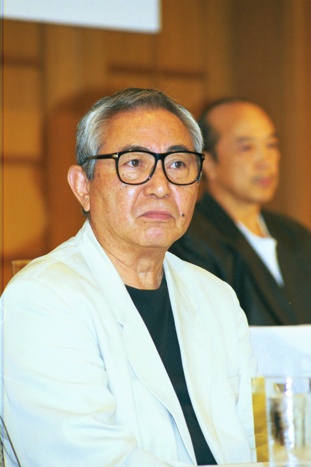 「北の国から　2002遺言」制作発表。脚本家の倉本聡氏（2001年）