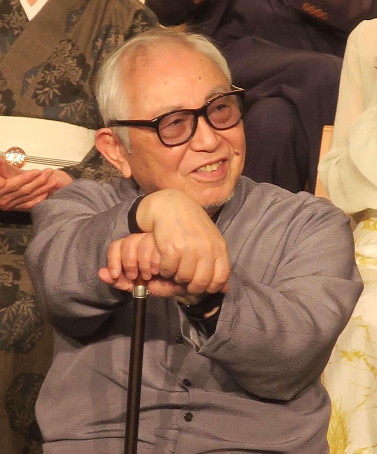 テレビ朝日ドラマ「やすらぎの刻～道」の制作発表会見に登壇した倉本聰氏（2019年）