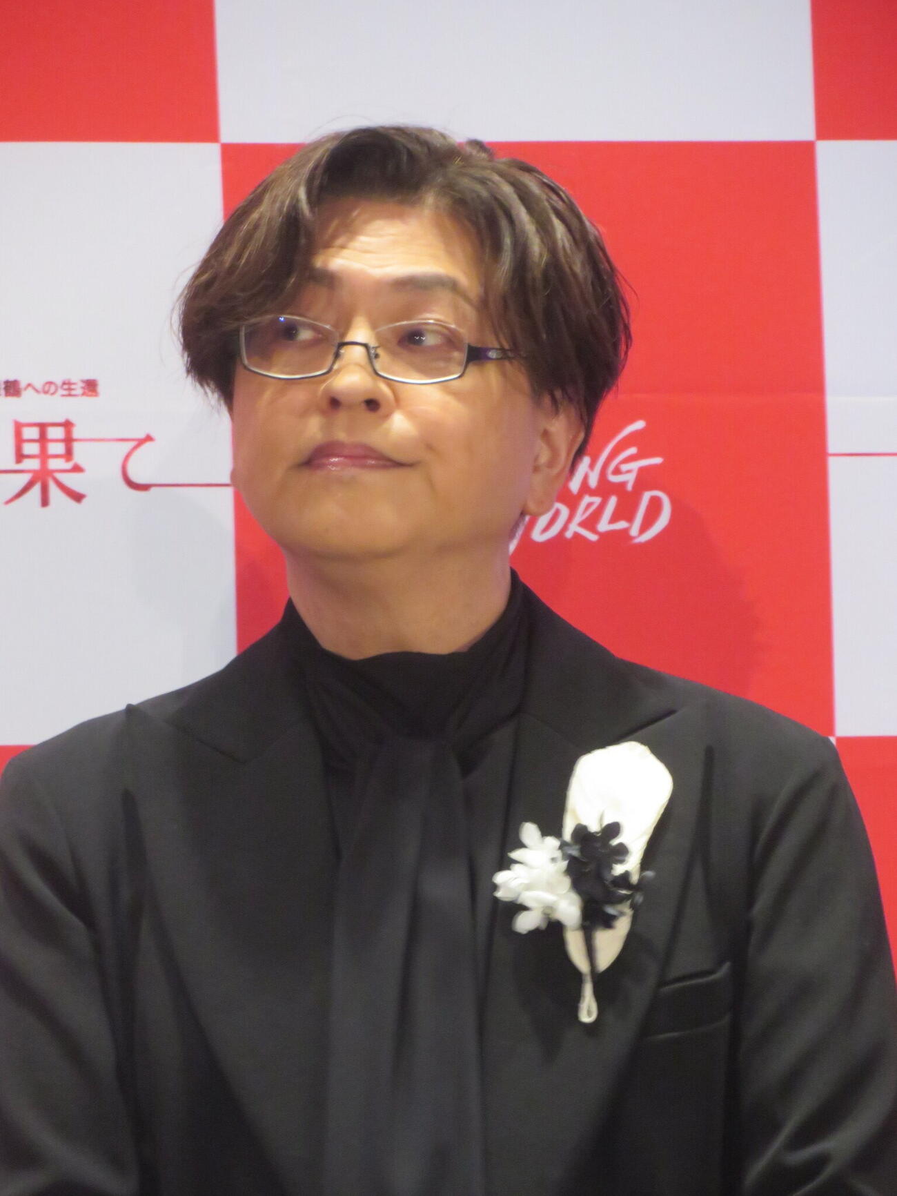 朗読劇READING WORLDユネスコ世界記憶遺産舞鶴への生還「約束の果て」（再演）公演前会見に出席した緑川光（撮影・川田和博）
