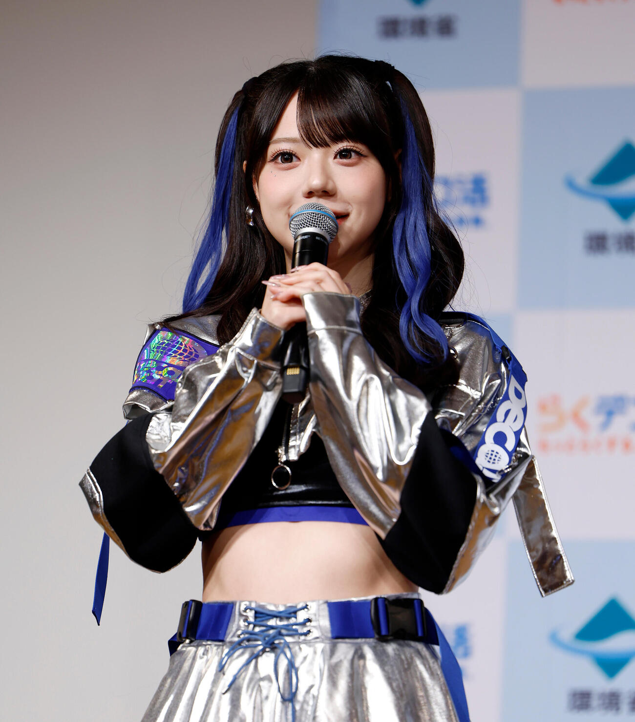 登壇したDECA！BEATの米村姫良々（撮影・山本朝陽）