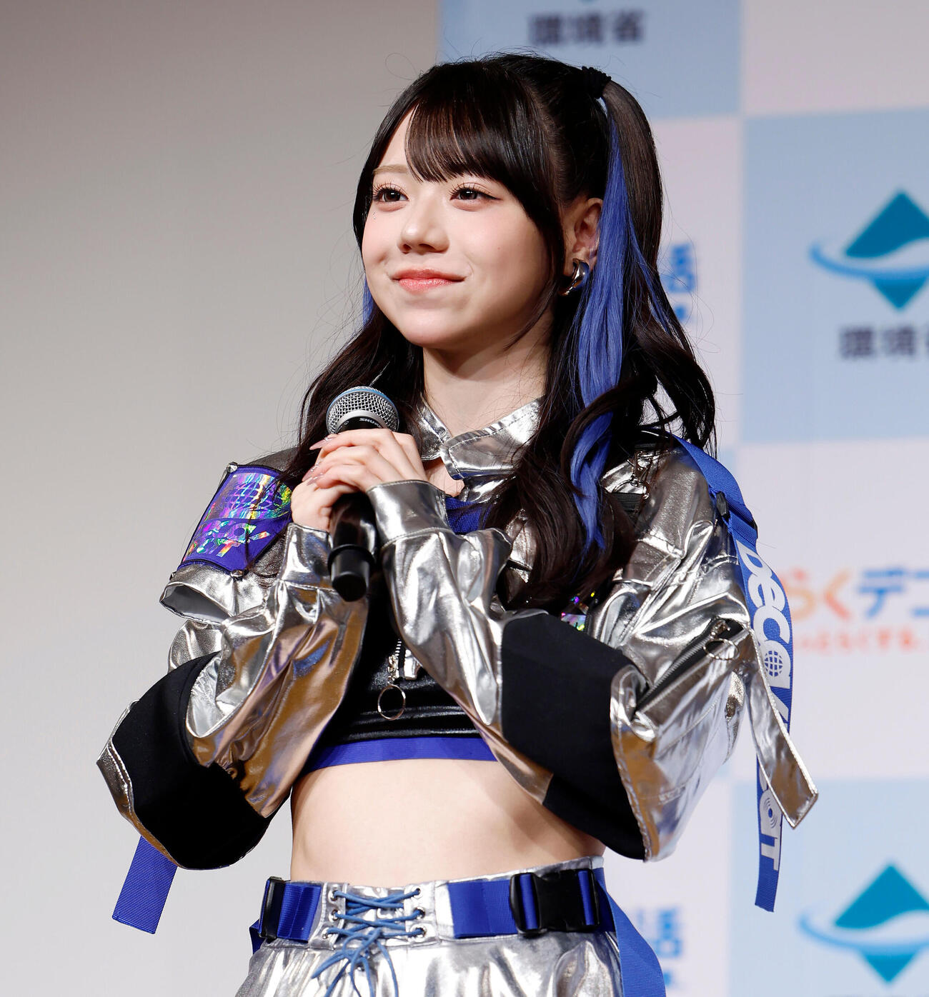 登壇したDECA！BEATの米村姫良々（撮影・山本朝陽）