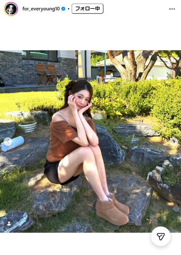 IVEウォニョンのインスタグラムから