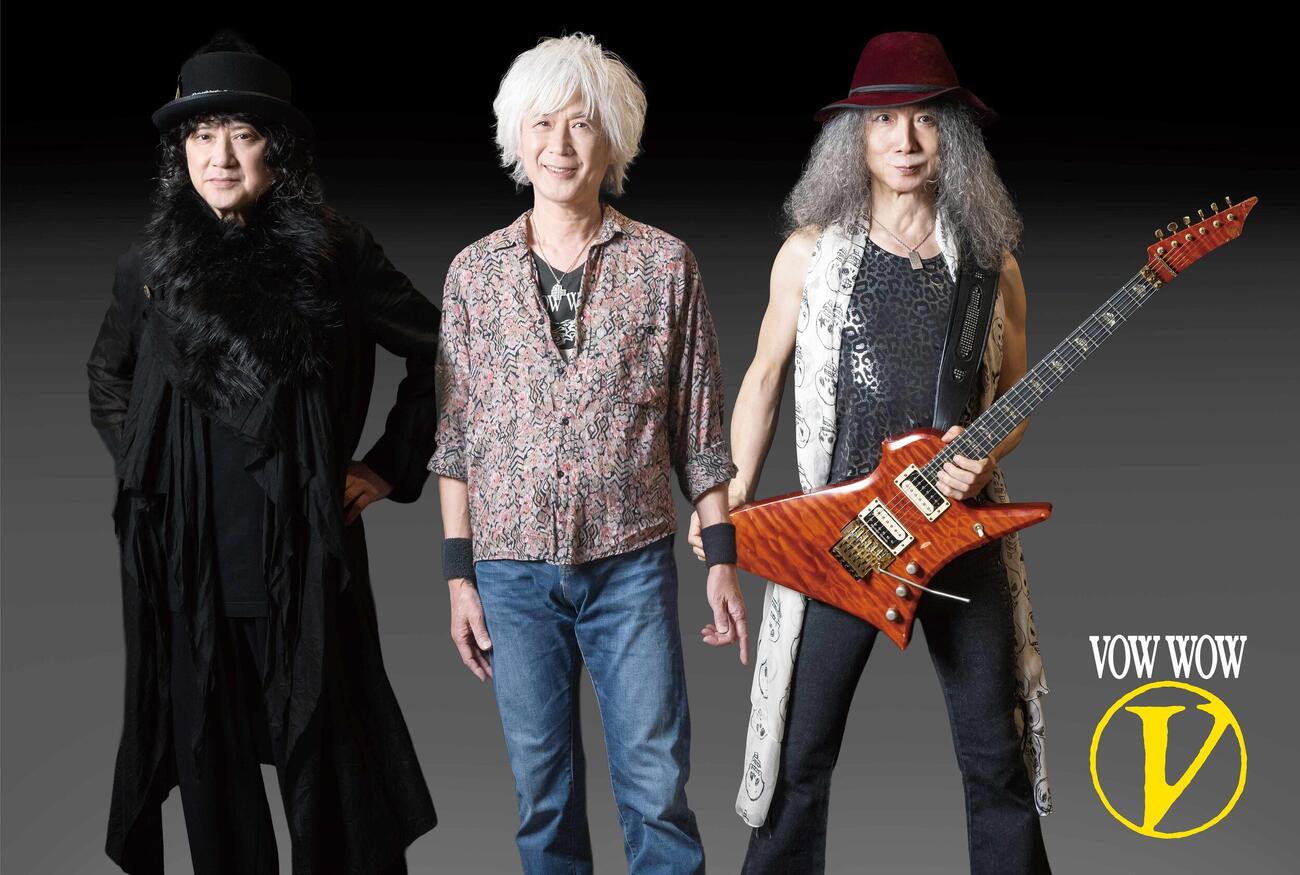 37年ぶりの日本武道館公演を発表したVOW WOW