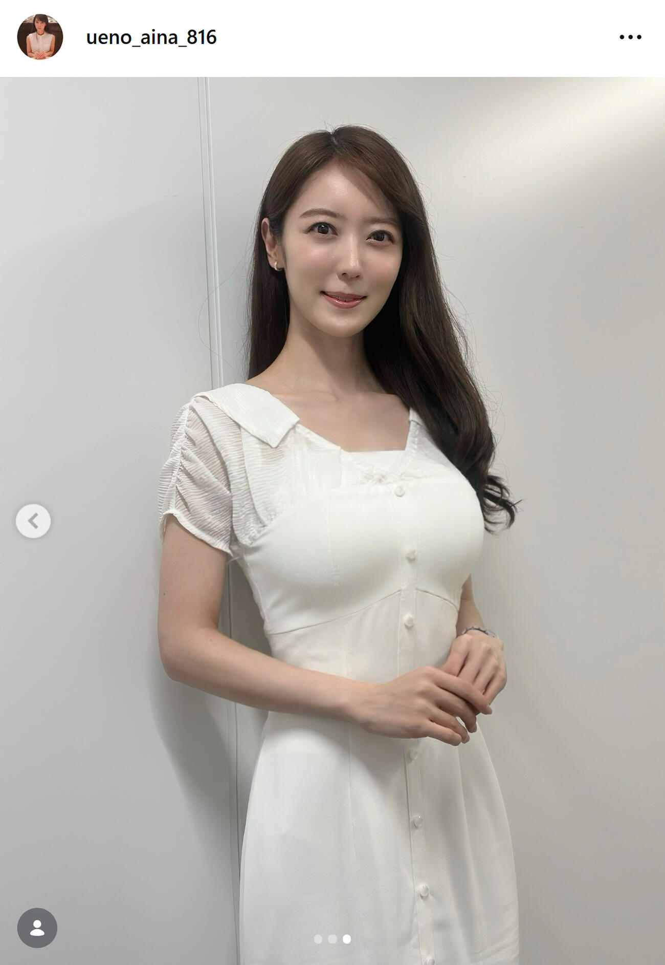 上野愛奈のインスタグラムから