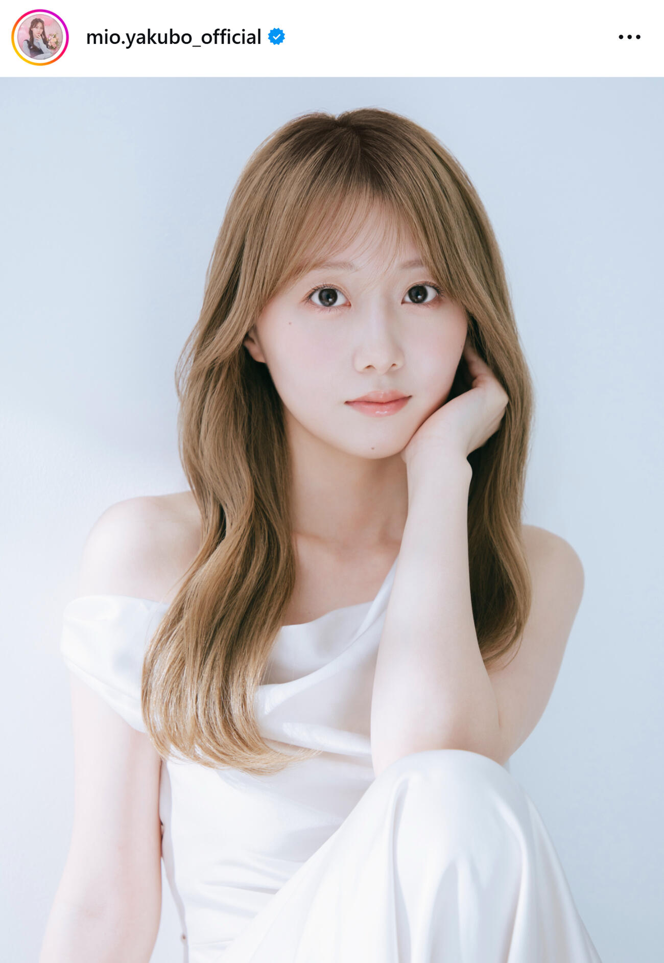 ツインプラネット所属を発表した矢久保美緒（矢久保美緒のインスタグラムから）