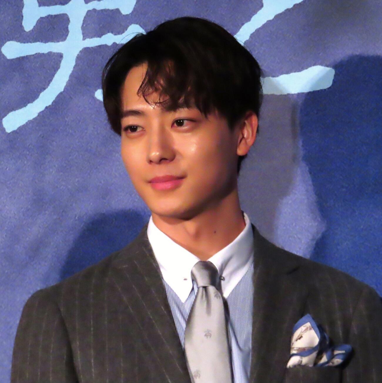 「男ともだち」完成報告試写会に出席した井上祐貴
