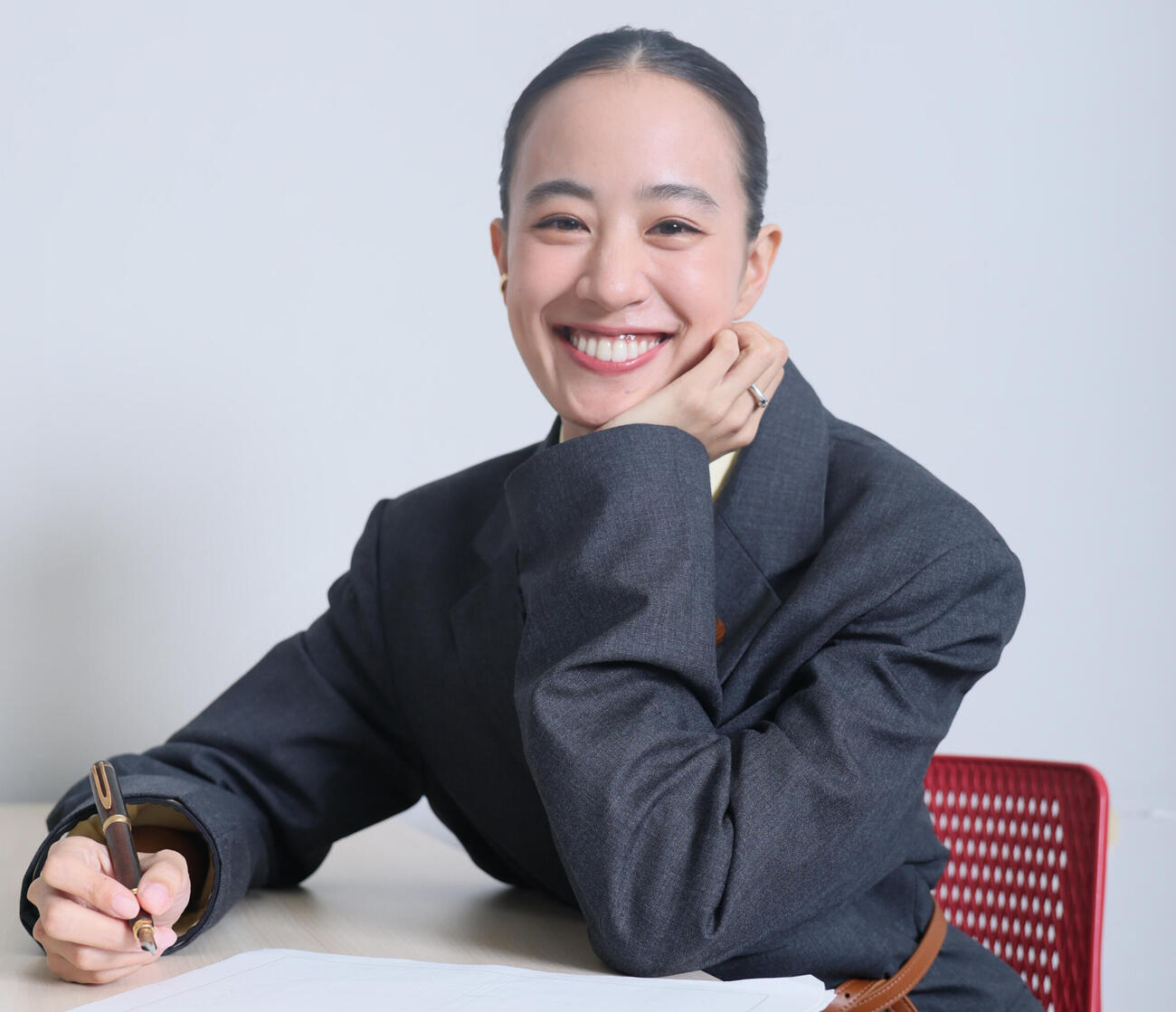 朝ドラ「ブラッサム」で葉野珠役の石橋静河（2026年撮影）