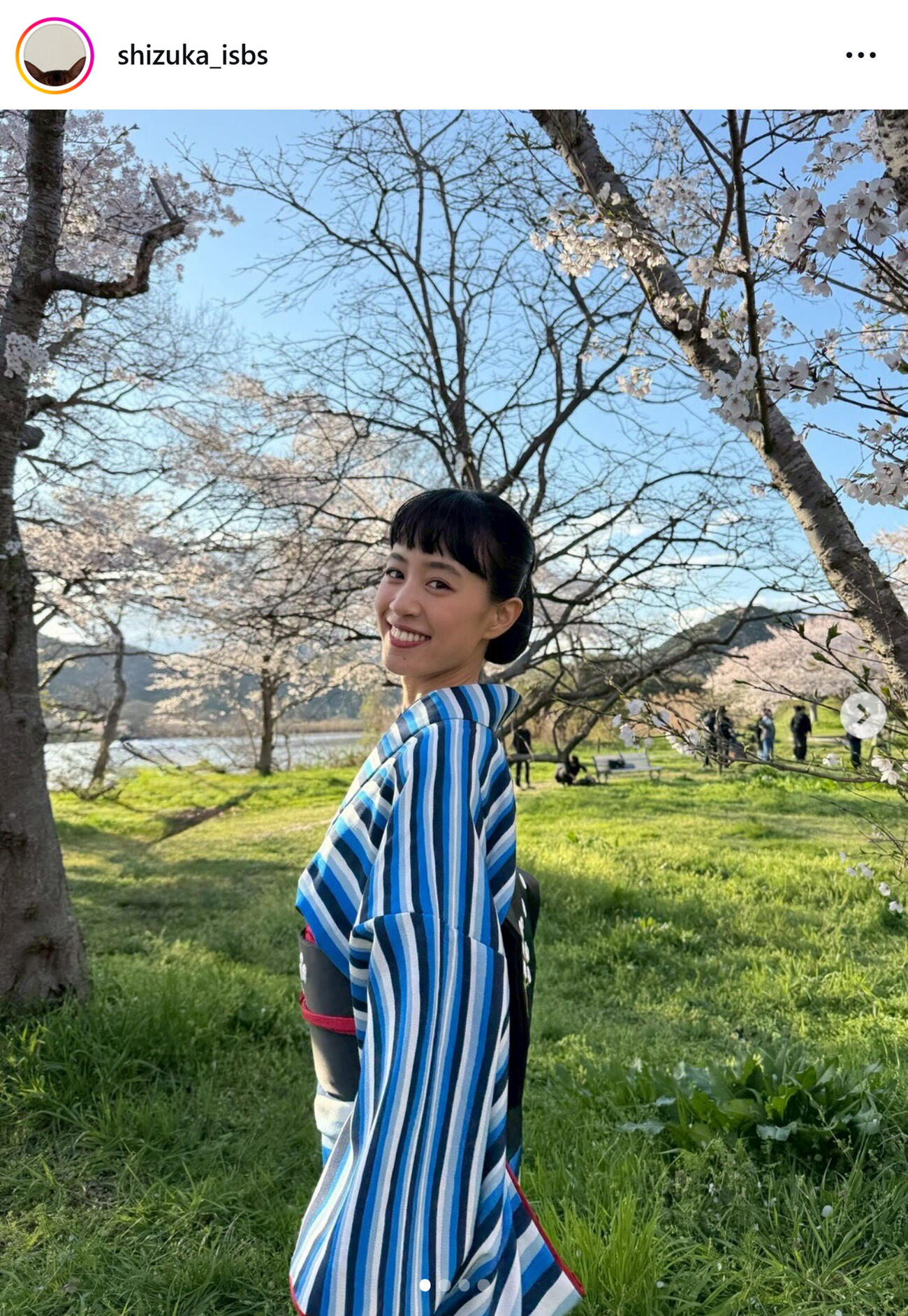 石橋静河のインスタグラムから