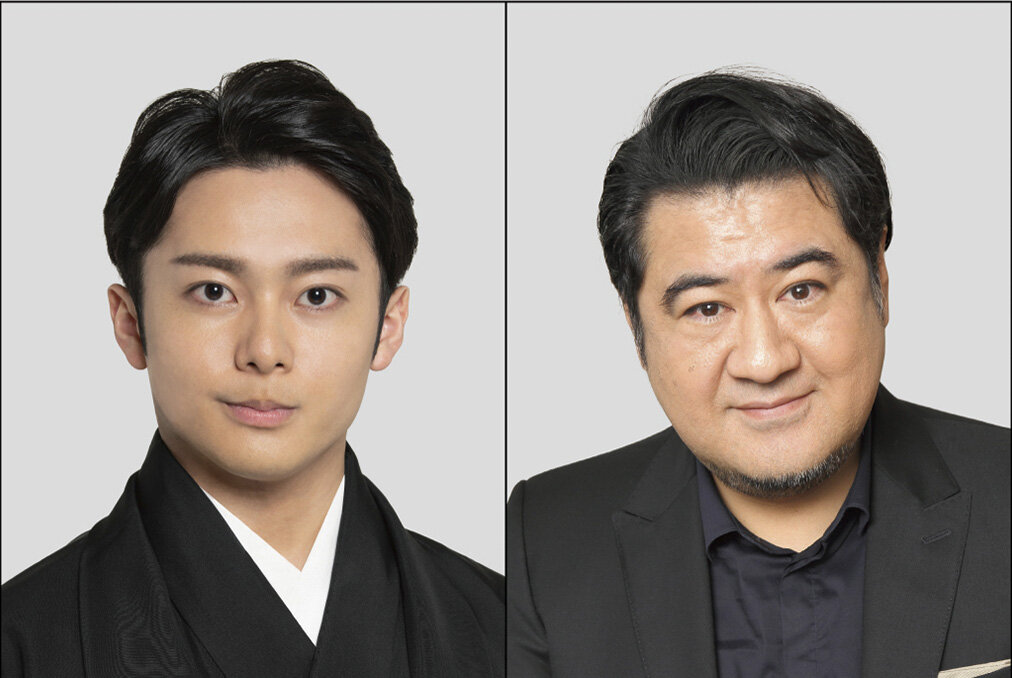 舞台「ぽんとぼん」にダブル主演する中村莟玉（左）、小手伸也