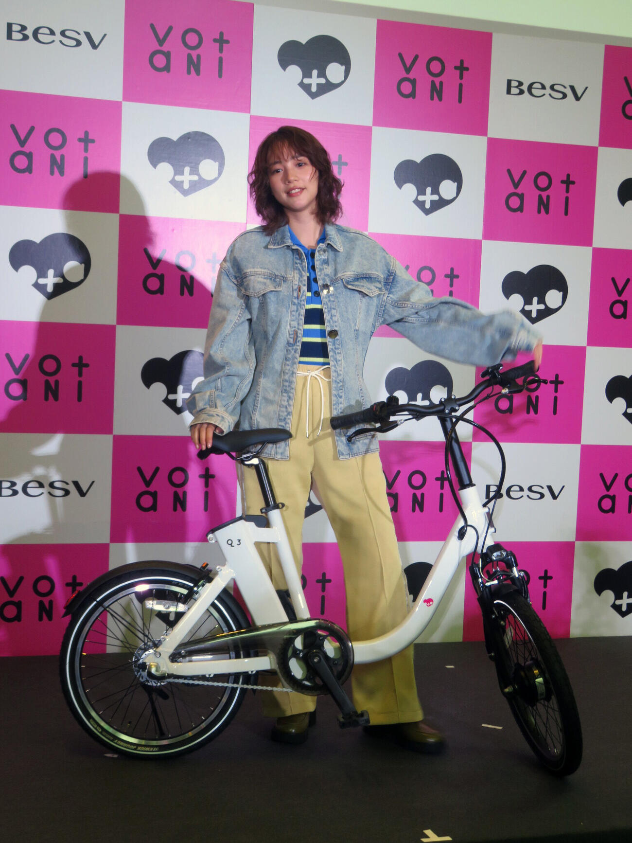 BESV JAPAN創立10年「Votani」リブランディング発表会に出席したのん（撮影・川田和博）