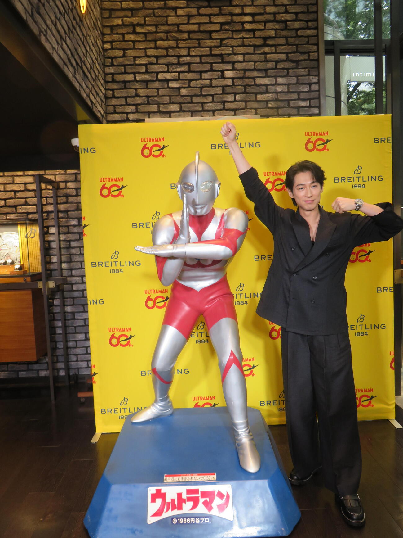 「ナビタイマー・ウルトラマン　リミテッド　エディション」メディア発表会に出席した、ディーン・フジオカ（撮影・村上幸将）
