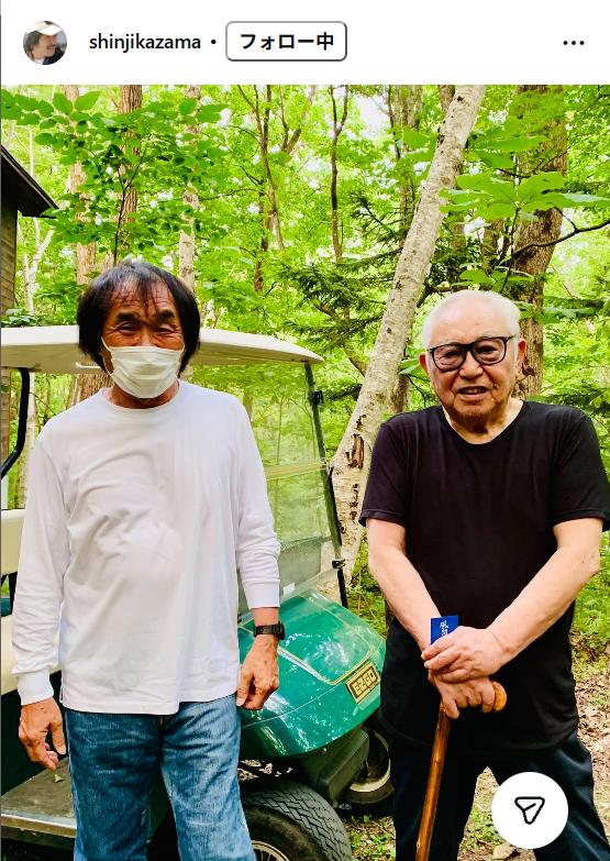 風間深志氏のインスタグラムから