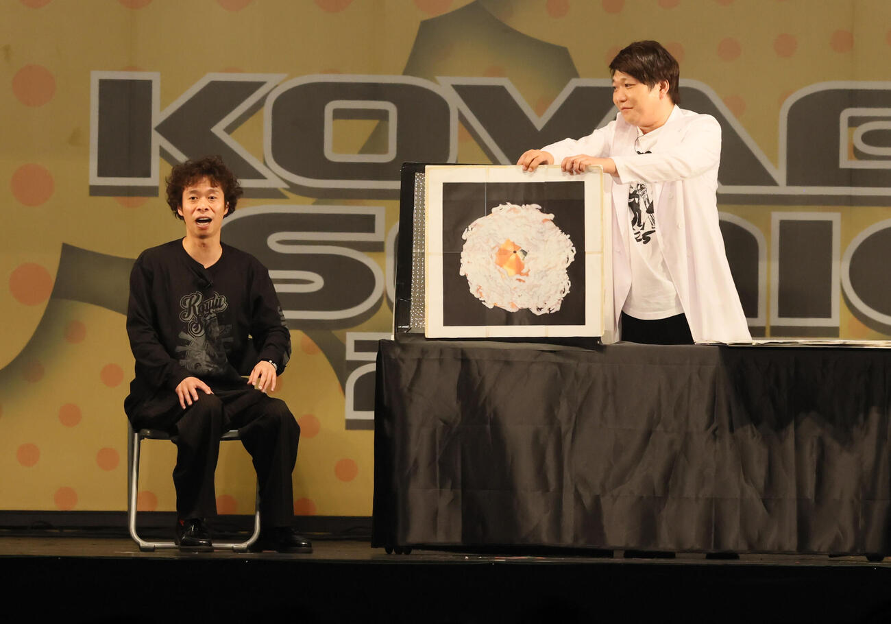 クロスバー直撃の渡邊センス（左）と前野悠介（25年9月13日撮影）