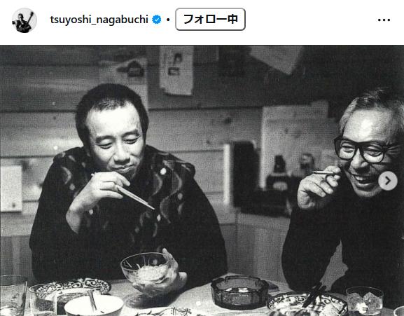 長渕剛のインスタグラムから