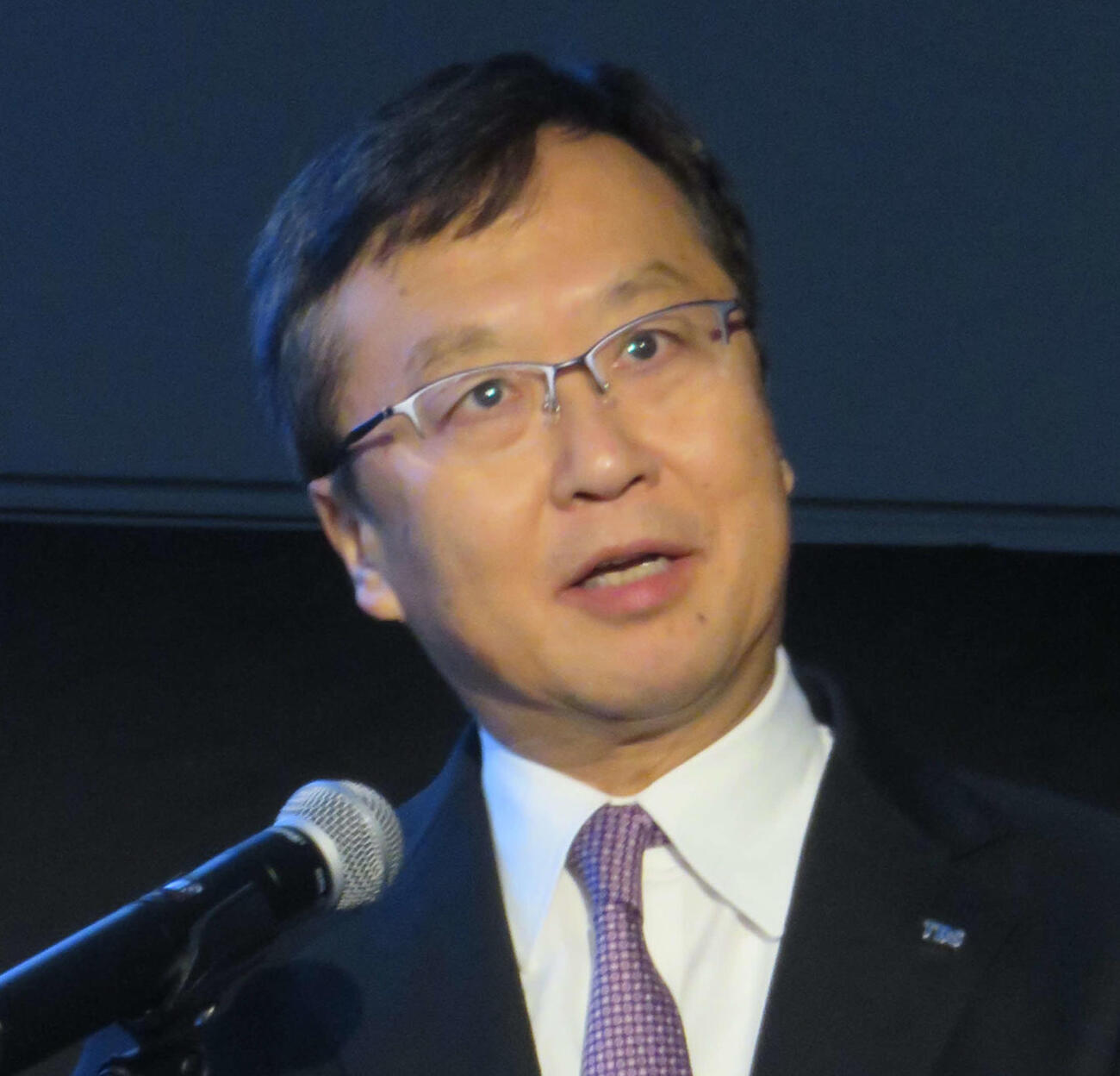 TBS龍宝正峰社長（2025年10月撮影）