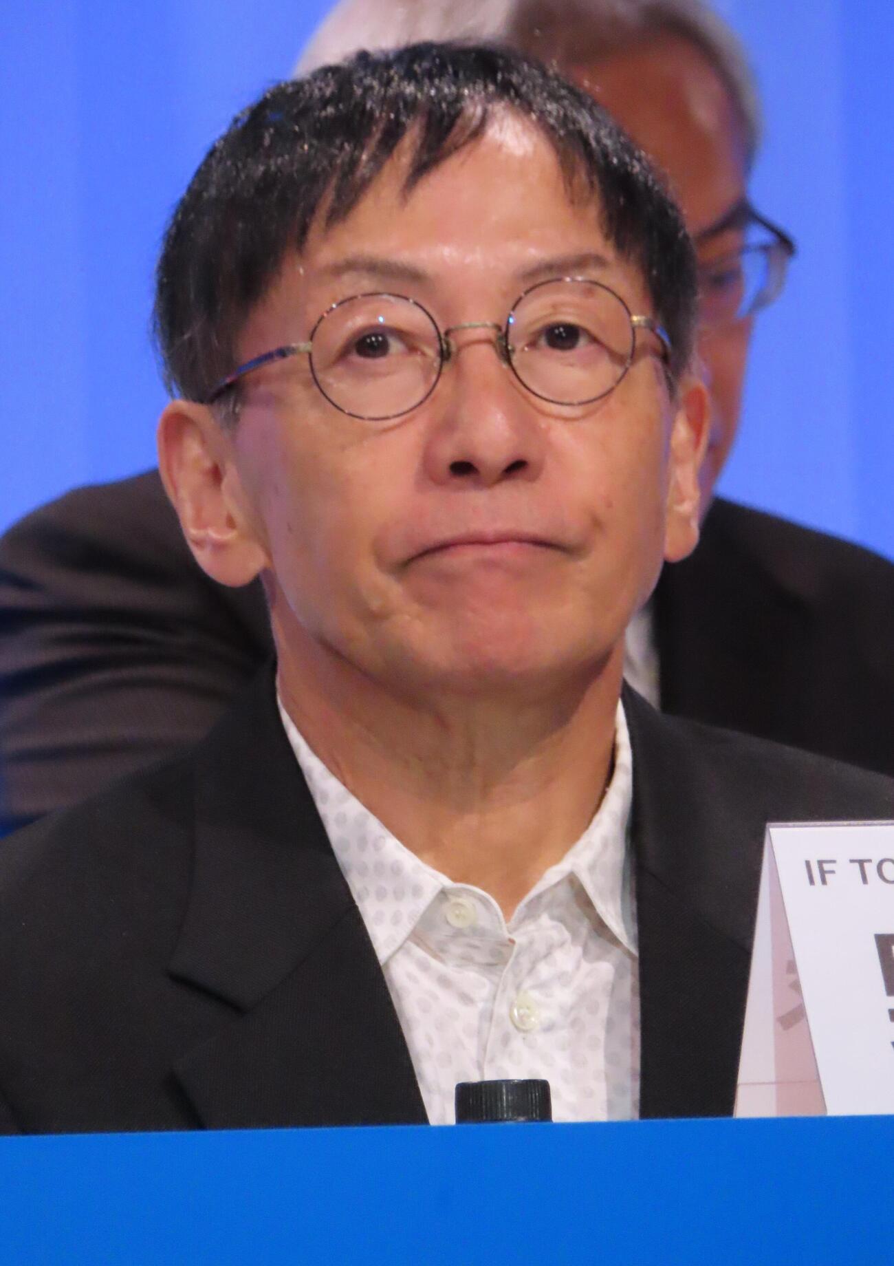 「IF TOKYO　東京国際演劇祭　2028」制作発表会見に出席した野田秀樹芸術監督