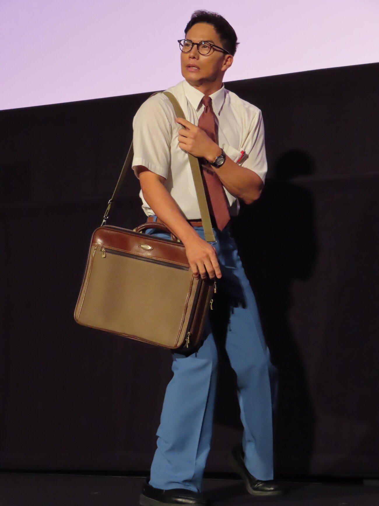「おいしい給食　season4」1、2話最速プレミア上映会＆トークイベントに登壇した市原隼人（撮影・鎌田良美）