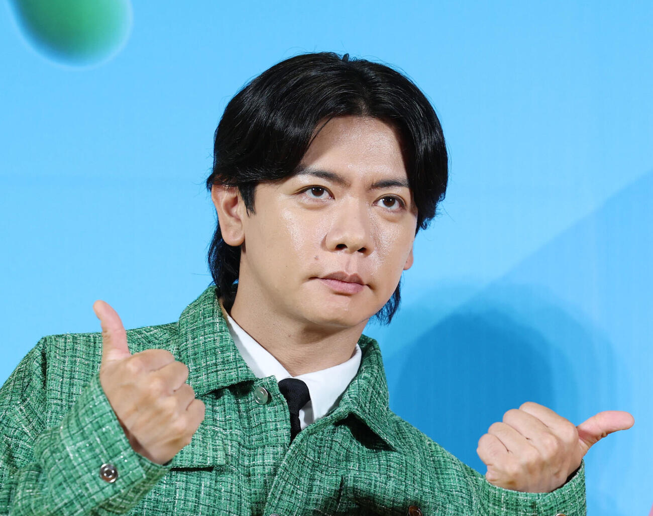レッドカーペットに登場したマヂカルラブリー野田クリスタル（撮影・増田悦実）　#2026年6月30日　「トイ・ストーリー5」ジャパンプレミア　東京ミッドタウン日比谷1Fアトリウム