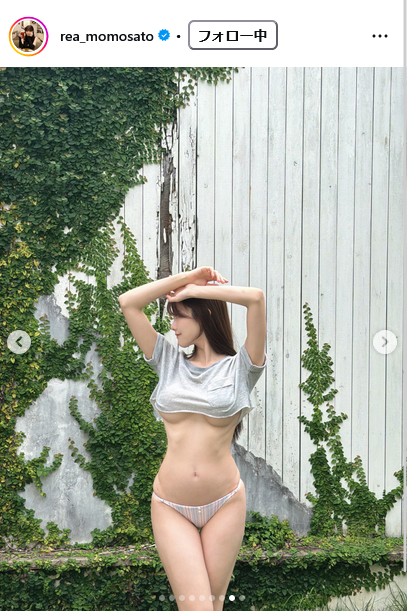 桃里れあのインスタグラムから