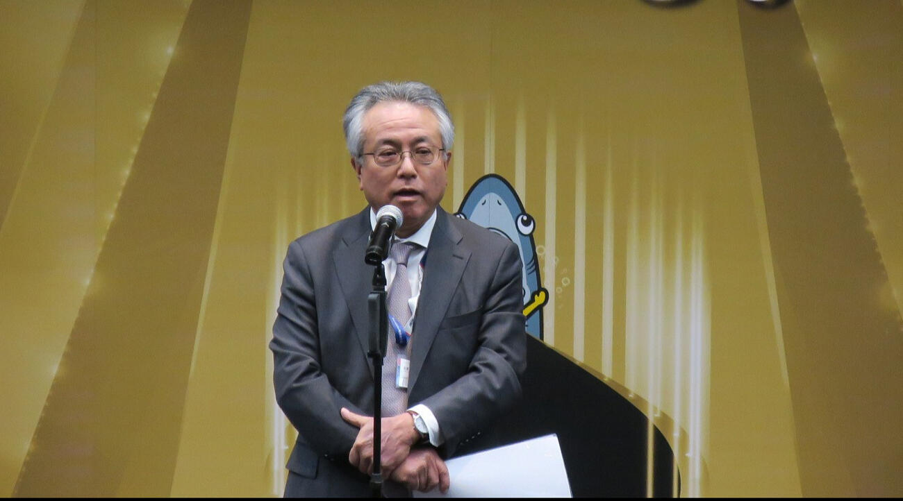 テレビ東京吉次弘志社長（2026年4月撮影）