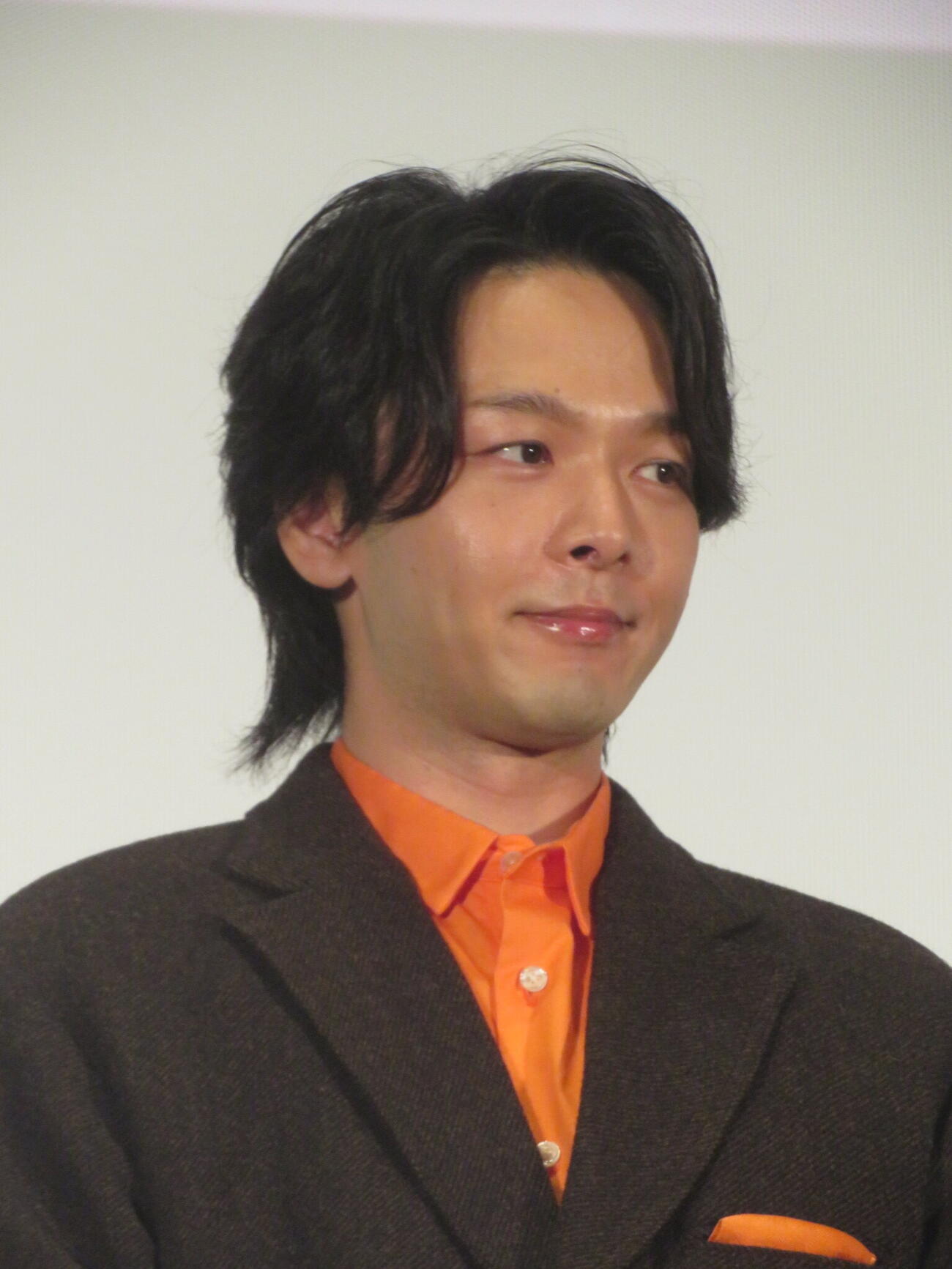 「映画ひつじのショーン　かぼちゃ畑の怪物！」ジャパンプレミアに出席した中村倫也（撮影・川田和博）
