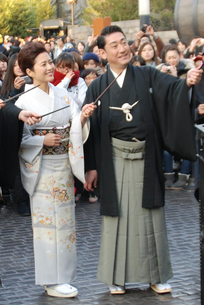 三田寛子（左）と中村芝翫（2016年撮影）