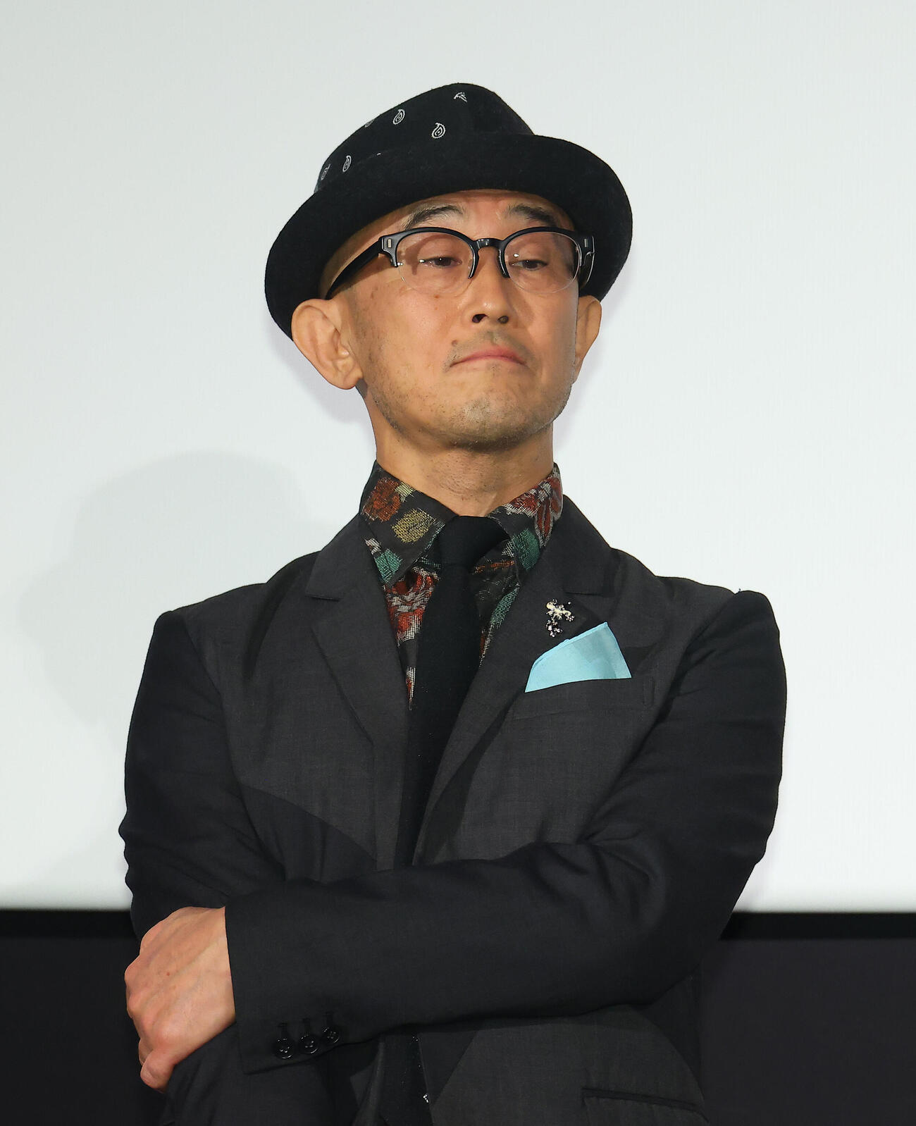 映画「ファーストボイス」初日舞台あいさつを行う前田哲監督（撮影・中島郁夫）