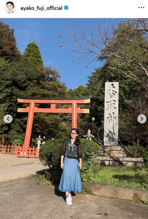 藤あや子のインスタグラムから