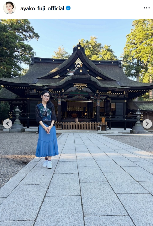藤あや子のインスタグラムから