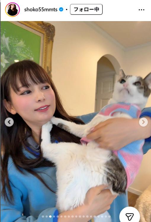 中川翔子のインスタグラムから