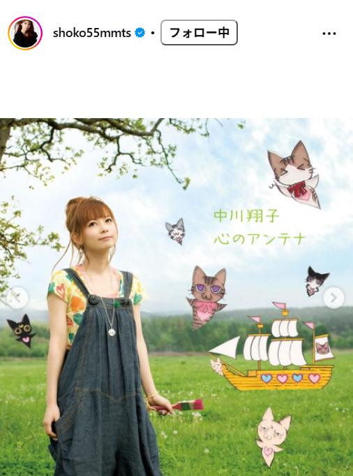 中川翔子のインスタグラムから
