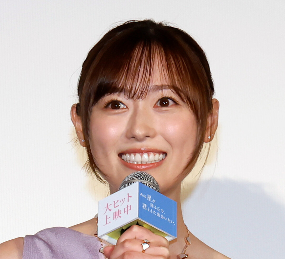 福原遥（2026年8月撮影）