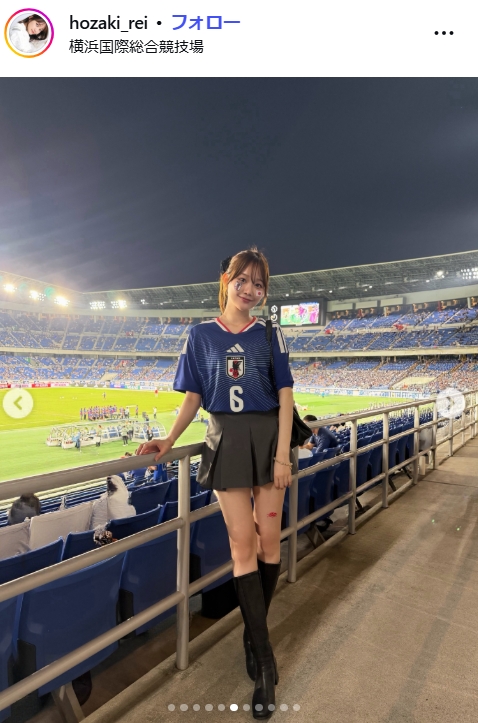 保﨑麗のインスタグラムから