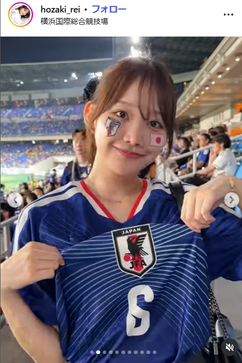 保﨑麗のインスタグラムから