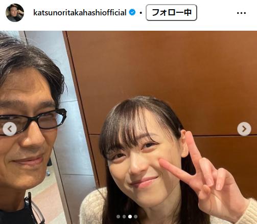 高橋克典のインスタグラムから
