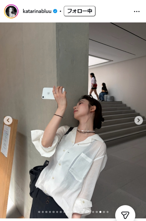 KARINAのインスタグラムから